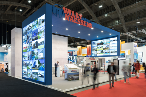 Beursstand Willy Naessens Group - Batibouw